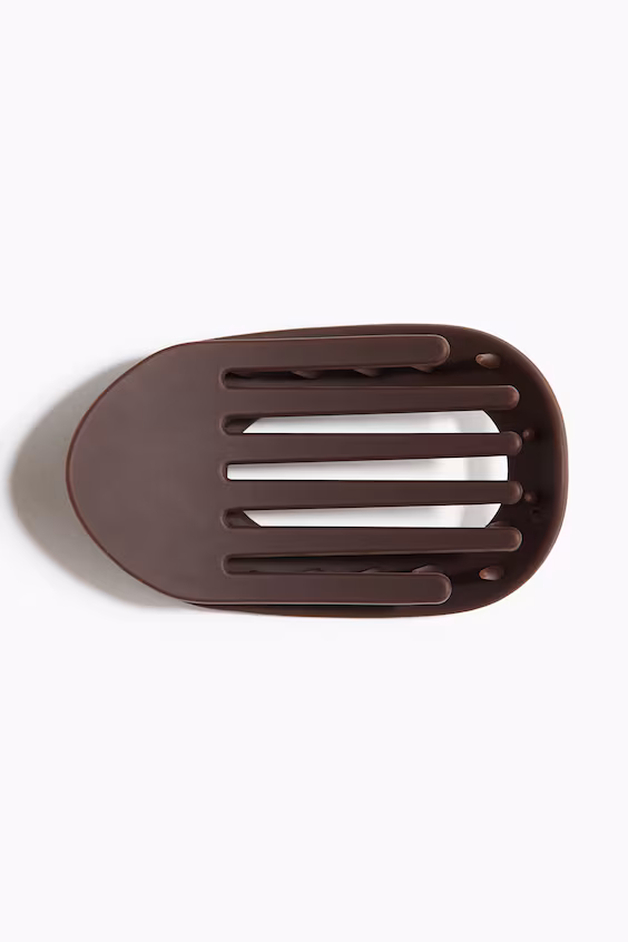 Овальная заколка для волос