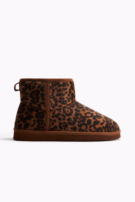 Ботинки с теплым подкладом