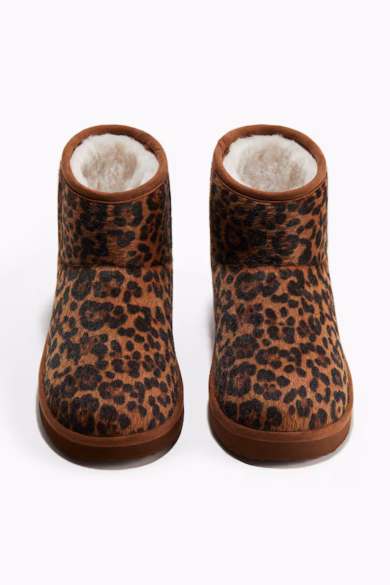 Ботинки с теплым подкладом