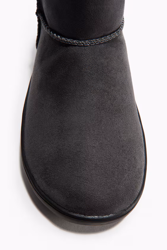 Ботинки с теплым подкладом