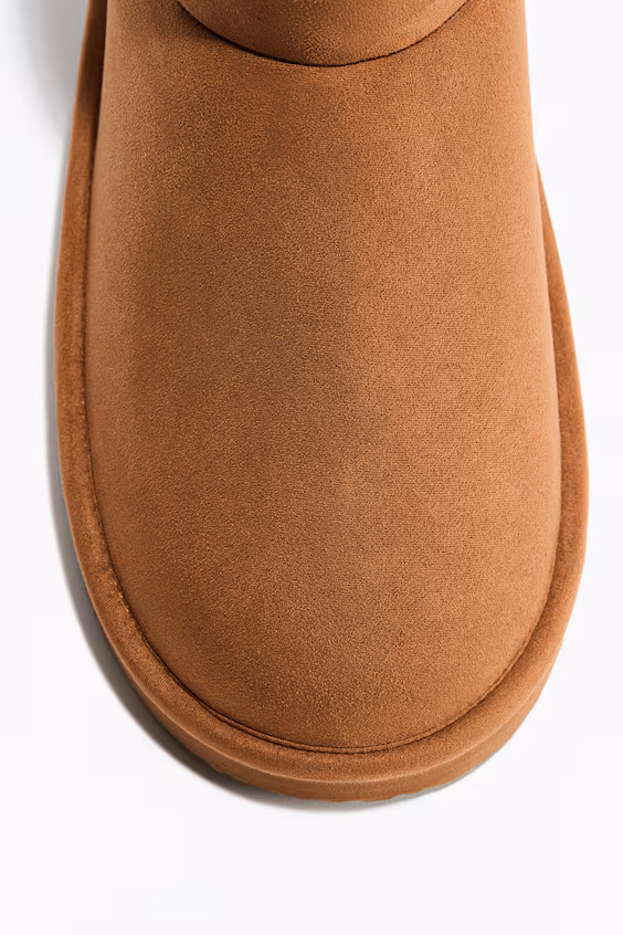 Ботинки с теплым подкладом