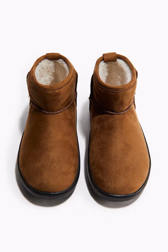 Сапоги с теплым подкладом h&m