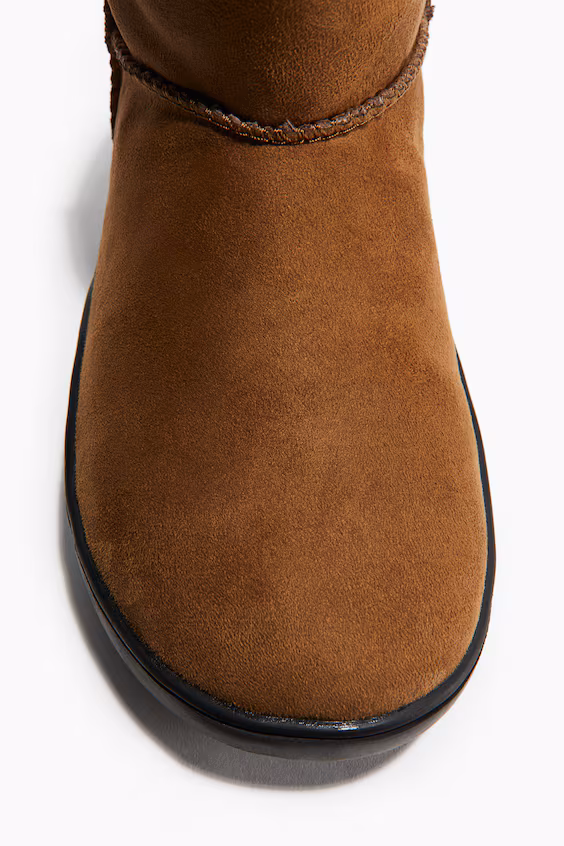 Сапоги с теплым подкладом h&m