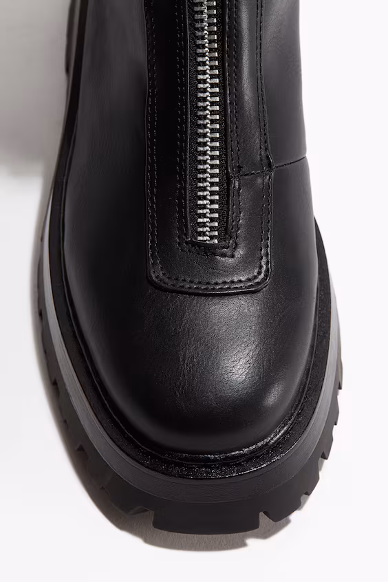 Сапоги с теплой подкладкой