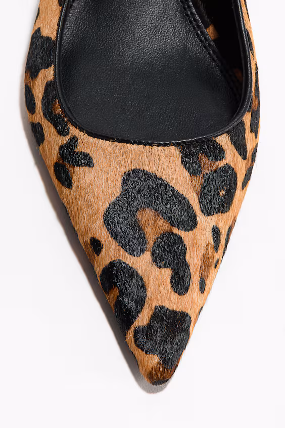 Босоножки на каблуке kitten из кожи