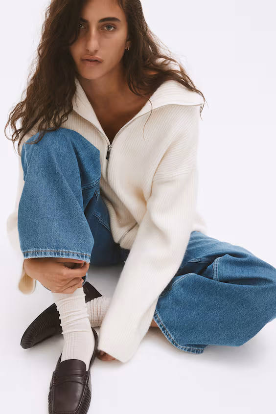 Мокасины из кожи