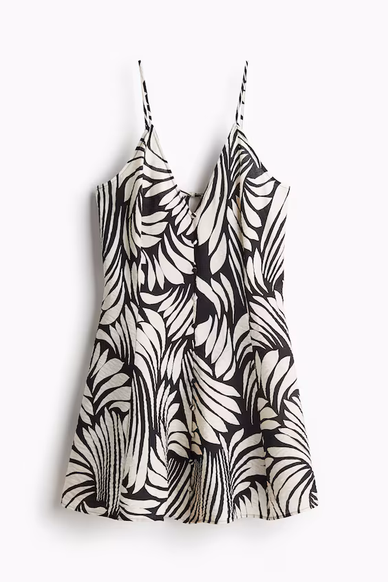 Платье-алфавит на бретелях