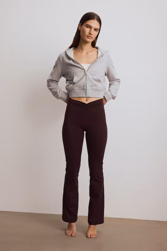 Лосины для йоги с расклешенными штанинами softmove™