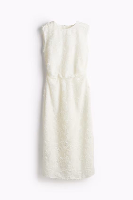 Платье из жаккарда