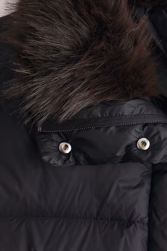 Пуховое пальто