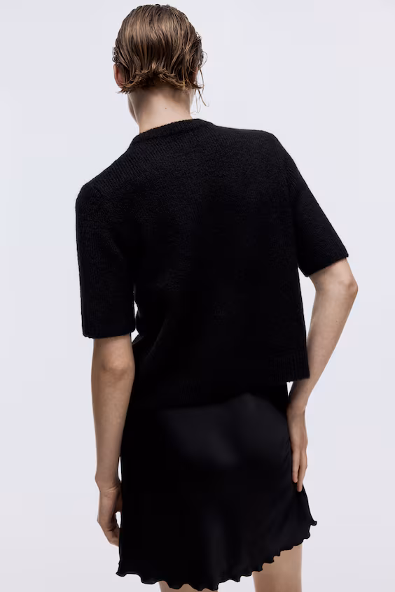 Кардиган с деталью в виде банта