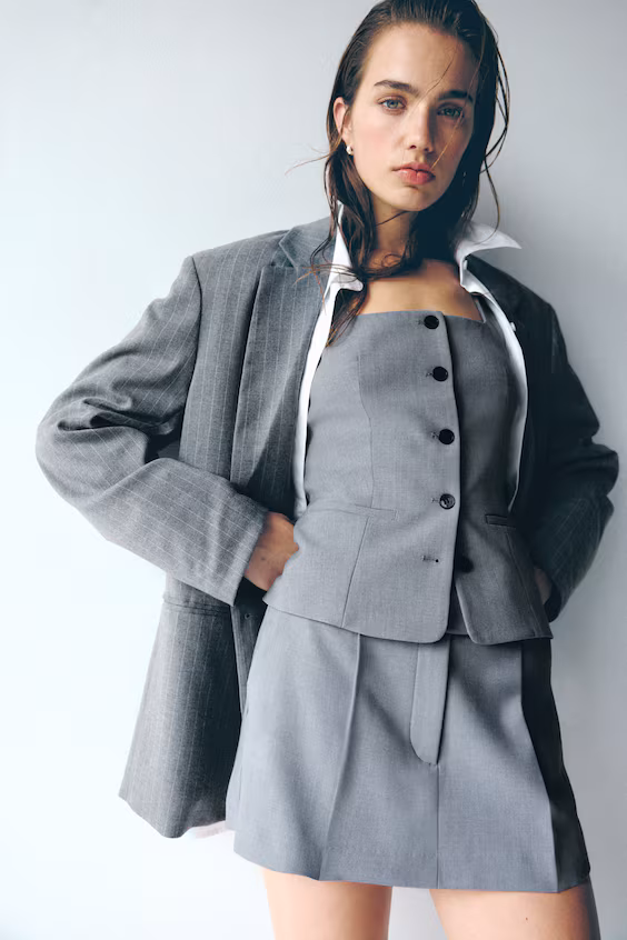 Классическая мини-юбка-шорты