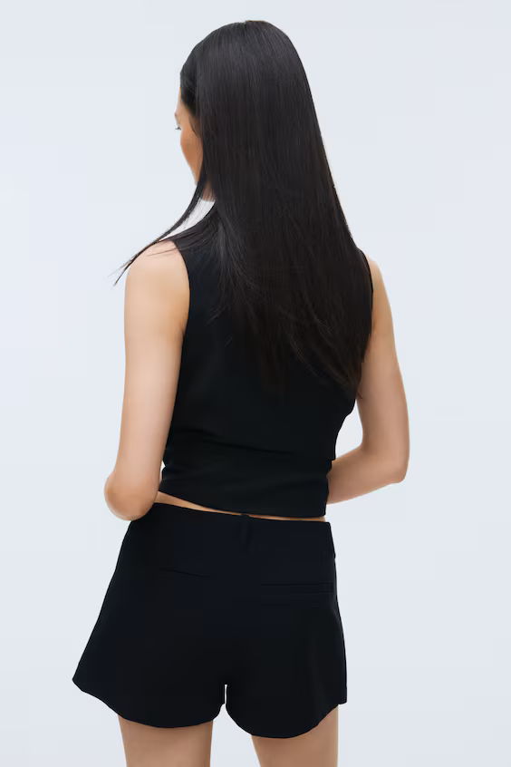 Юбка-шорты с утяжками