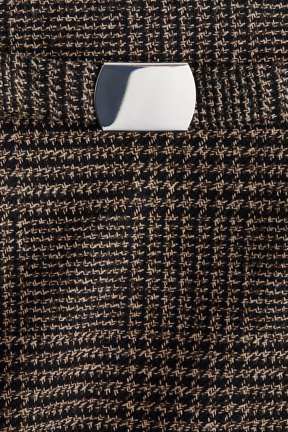 Мини-юбка с поясом