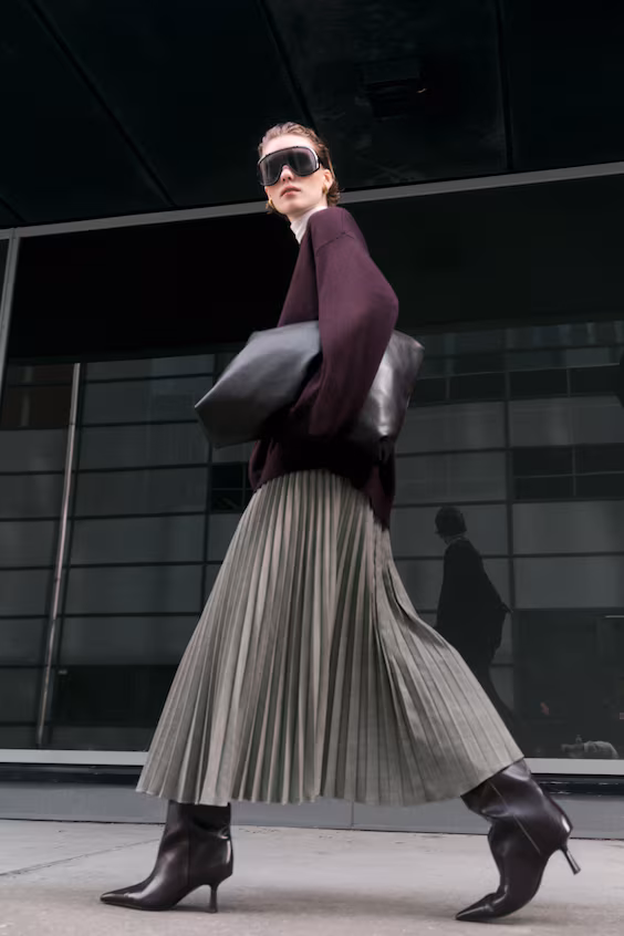 Плиссированная юбка