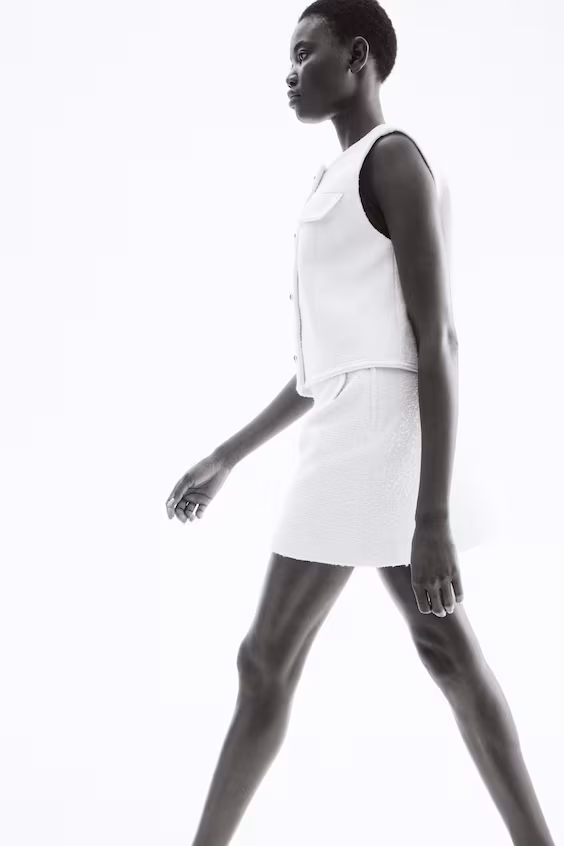 Юбка из букле