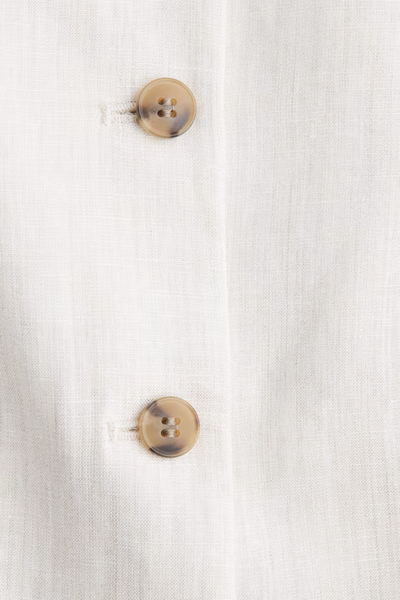 Жилет из льняной смеси