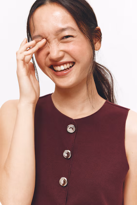 Жилет из джерси