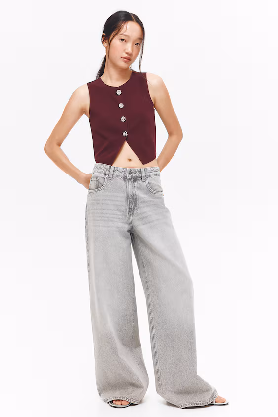 Жилет из джерси