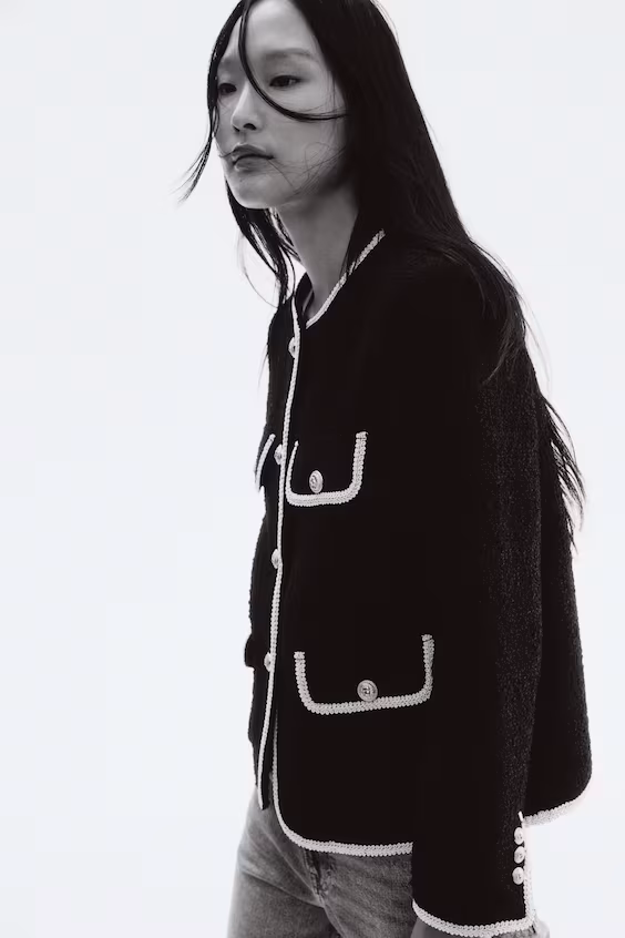 Пальто из букле