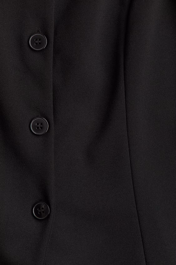 Жилет из ткани понте-де-рома