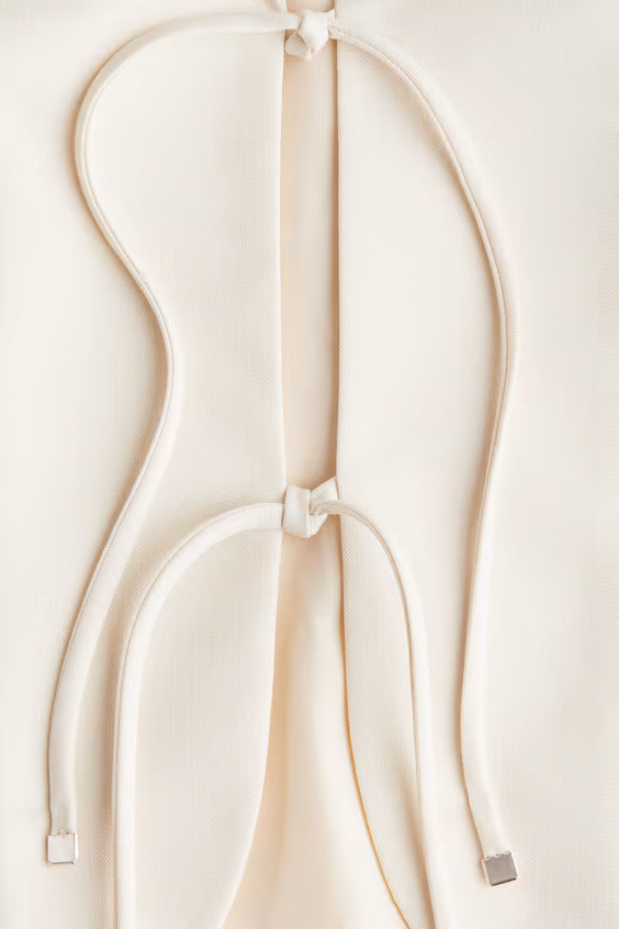 Пиджак с завязками