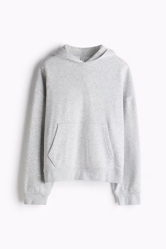 Оверсайз свитшот с капюшоном