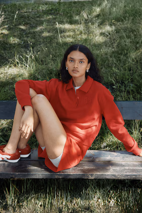 Поло свободного кроя