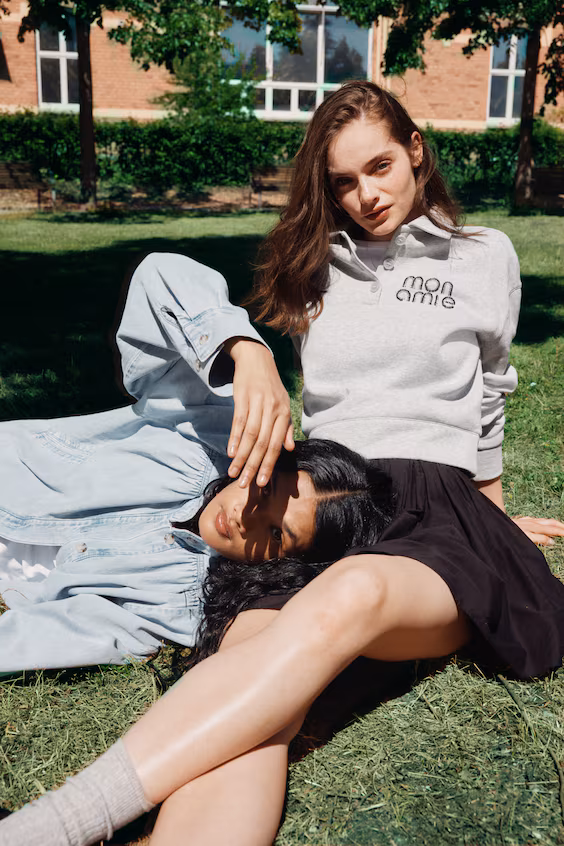 Поло свободного кроя