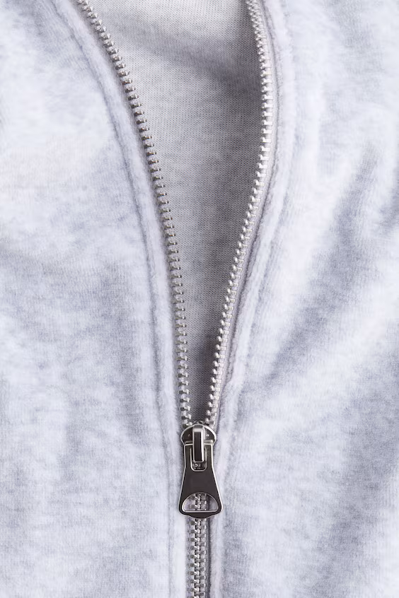 Пиджак из вельвета с молнией