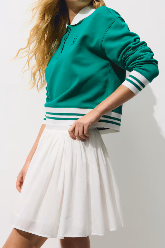 Поло свободного кроя