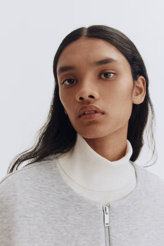 Платье из неопрена с молнией