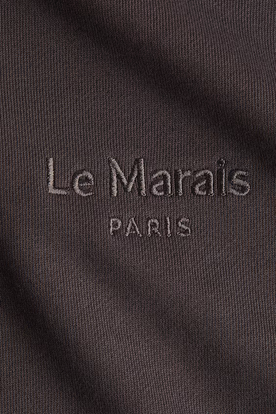 Свитшот с текстовым принтом