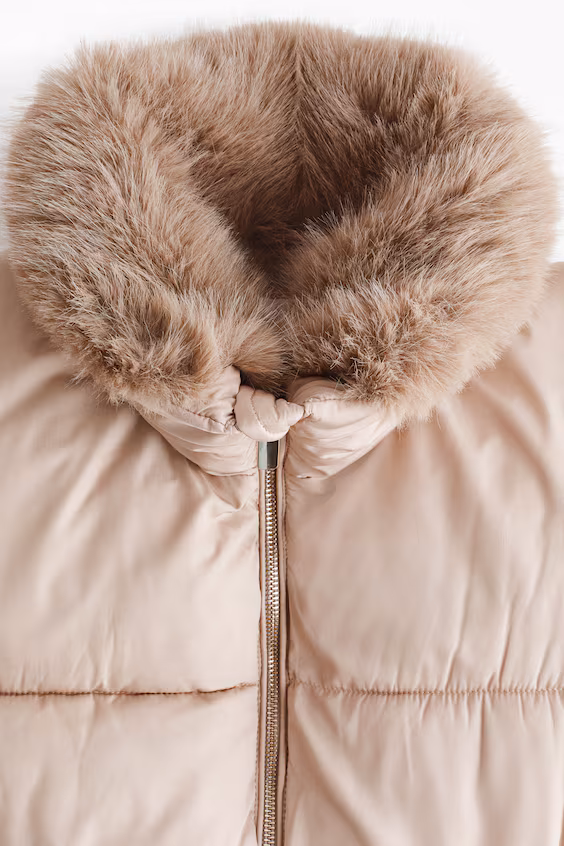 Оверсайз утепленное пальто