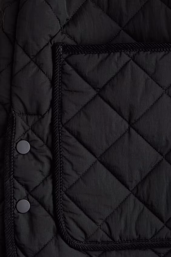 Стеганое пальто