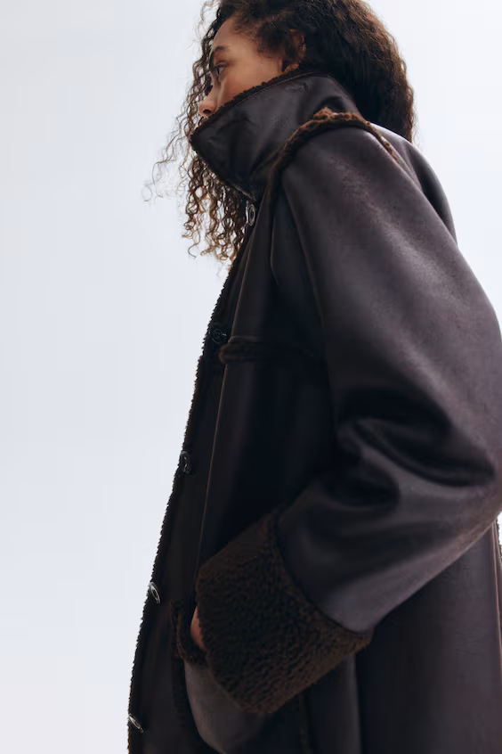 Пальто двухстороннее