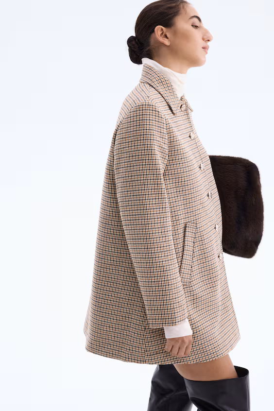 Полупальто средней длины