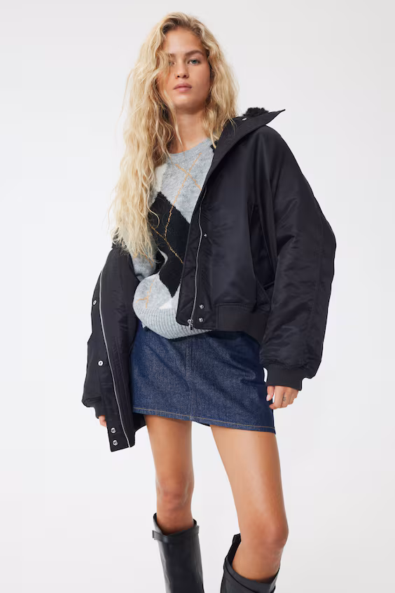 Большой оверсайз свитер