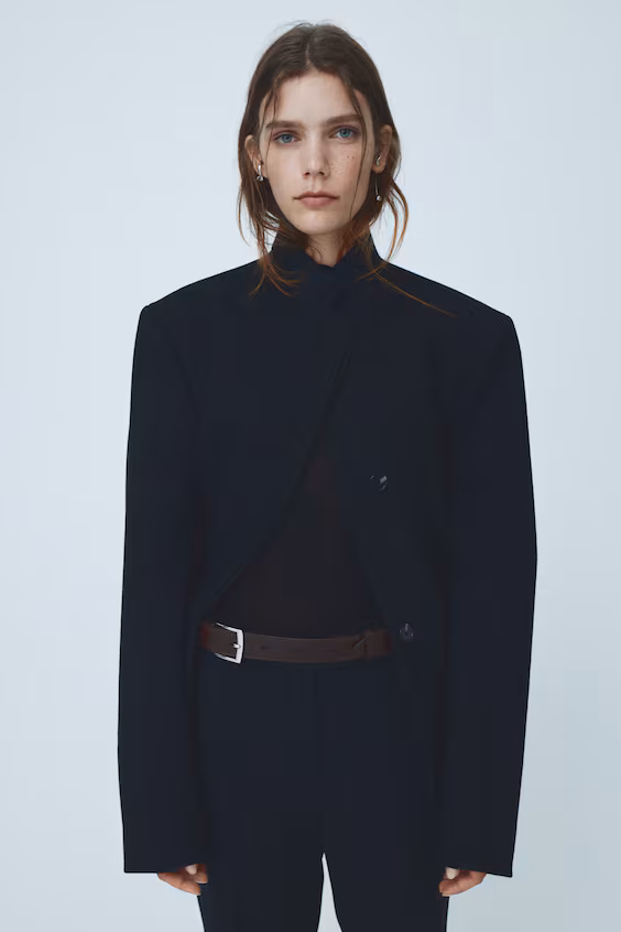 Кожанный пояс с двумя ремешками