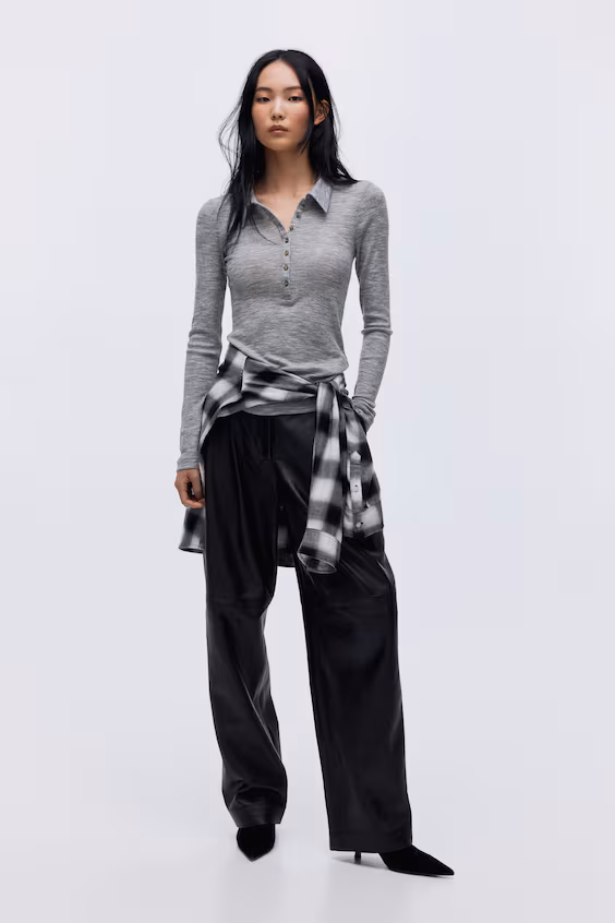 Поло из шерсти