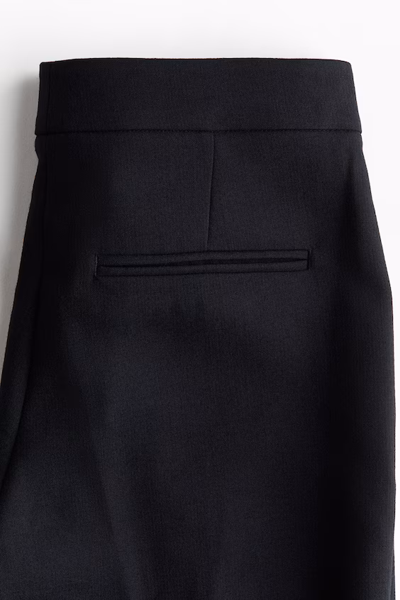 Брюки-клеш из шерстяной смеси