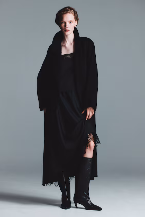 Ботфорты до колена из кожи