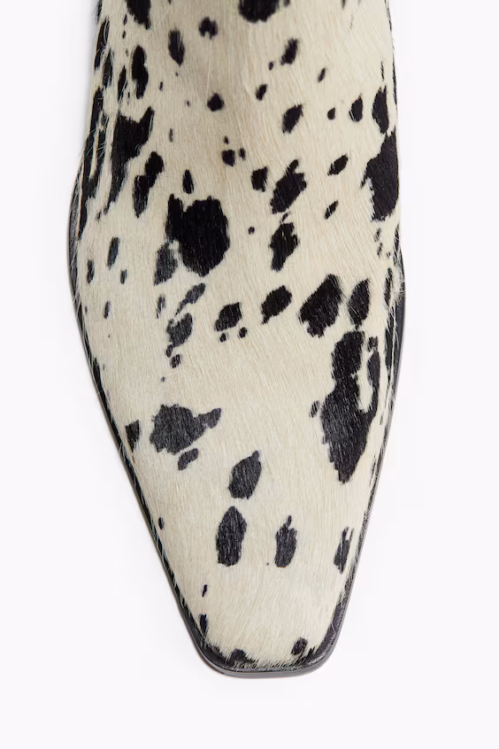 Сапоги из кожи