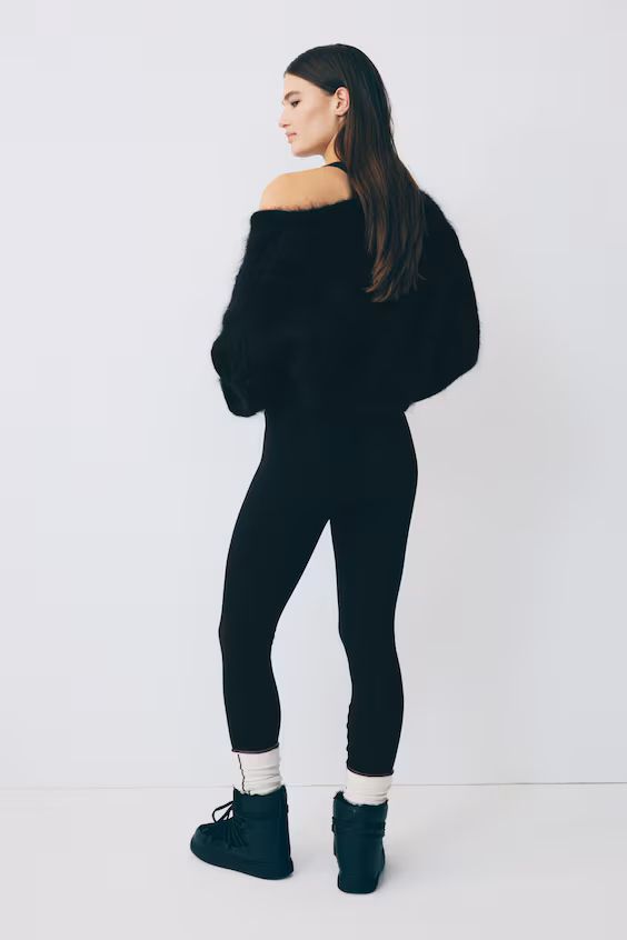 Теплые спортивные леггинсы с технологией thermomove™