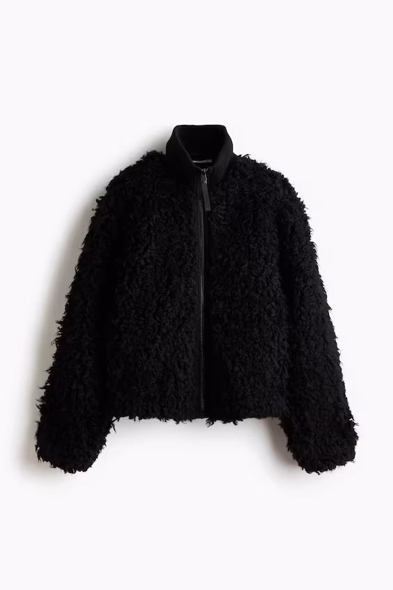 Плюшевая куртка