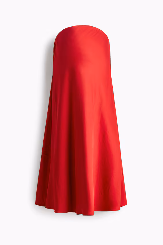 Mama юбка-слип из атласа