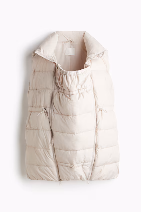 Mama жилет before & after