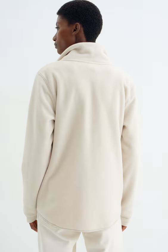 Mama флисовое кенгуру-пальто before & after