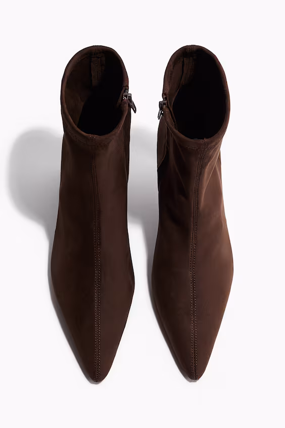 Ботильоны с высоким каблуком