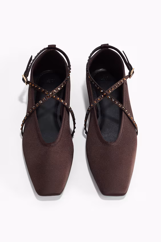 Туфли на квадратном носке